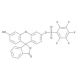 Pentafluorobenzenesulfonyl fluorescein (CAS 728912-45-6) - chemical structure image