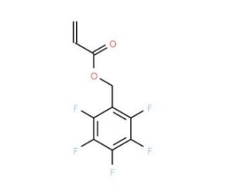 Pentafluorobenzyl acrylate (CAS 153614-61-0) - chemical structure image