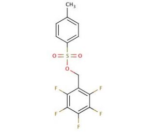 Pentafluorobenzyl p-toluenesulfonate (CAS 32974-36-0) - chemical structure image