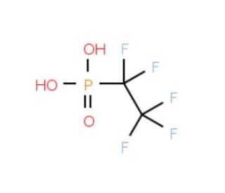 Pentafluoroethylphosphonic acid (CAS 103305-01-7) - chemical structure image