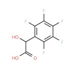 Pentafluoromandelic acid (CAS 652-24-4) - chemical structure image
