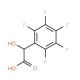 Pentafluoromandelic acid (CAS 652-24-4) - chemical structure image