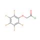 (Pentafluorophenoxy)acetyl chloride (CAS 55502-53-9) - chemical structure image