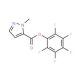 Pentafluorophenyl 1-methyl-1H-pyrazole-5-carboxylate (CAS 926921-64-4) - chemical structure image