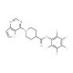 Pentafluorophenyl 1-(thieno[3,2-d]pyrimidin-4-yl)piperidine-4-carboxylate (CAS 916766-92-2) - chemical structure image