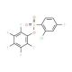 Pentafluorophenyl 2-chloro-4-fluoro-benzenesulfonate - chemical structure image