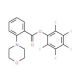 Pentafluorophenyl 2-morpholinobenzoate (CAS 906352-59-8) - chemical structure image