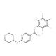 Pentafluorophenyl-2-(tetrahydropyran-4-yloxy)pyridine-5-carboxylate (CAS 910036-96-3) - chemical structure image