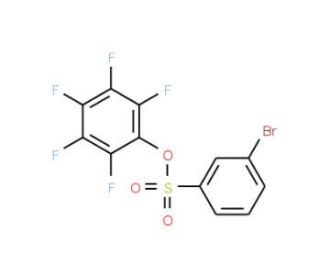 Pentafluorophenyl 3-bromo-benzenesulfonate - chemical structure image