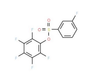 Pentafluorophenyl 3-fluoro-benzenesulfonate - chemical structure image