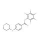 Pentafluorophenyl 4-(tetrahydropyran-4-yloxy)benzoate (CAS 930110-97-7) - chemical structure image