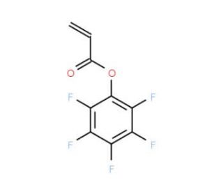 Pentafluorophenyl acrylate (CAS 71195-85-2) - chemical structure image