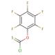 Pentafluorophenyl chlorothionoformate (CAS 135192-53-9) - chemical structure image
