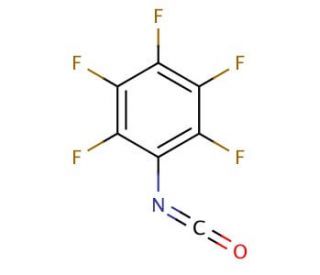 Pentafluorophenyl isocyanate (CAS 1591-95-3) - chemical structure image