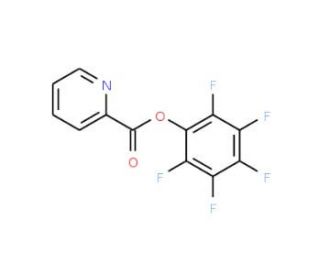 Pentafluorophenyl pyridine-2-carboxylate (CAS 188837-53-8) - chemical structure image