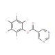 Pentafluorophenyl pyrimidine-5-carboxylate (CAS 921938-48-9) - chemical structure image