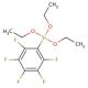 (Pentafluorophenyl)triethoxysilane (CAS 20083-34-5) - chemical structure image