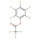 Pentafluorophenyl trifluoroacetate (CAS 14533-84-7) - chemical structure image