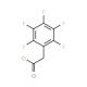 Pentafluorophenylacetyl chloride - chemical structure image