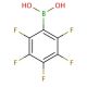 Pentafluorophenylboronic acid (CAS 1582-24-7) - chemical structure image