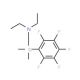 Pentafluorophenyldimethylsilyldiethylamine (CAS 55485-74-0) - chemical structure image