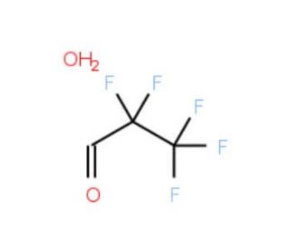 Pentafluoropropionaldehyde hydrate, tech (CAS 422-63-9) - chemical structure image