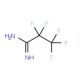 Pentafluoropropylamidine (CAS 422-62-8) - chemical structure image
