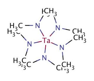 Pentakis(dimethylamino)tantalum(V) (CAS 19824-59-0) - chemical structure image