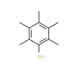 pentamethylbenzenethiol (CAS 42448-56-6) - chemical structure image