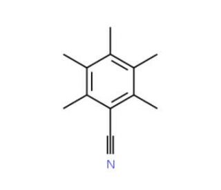 Pentamethylbenzonitrile (CAS 5144-10-5) - chemical structure image