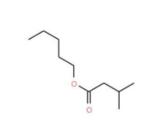 Pentyl isovalerate (CAS 25415-62-7) - chemical structure image