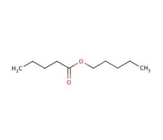 Pentyl valerate (CAS 2173-56-0) - chemical structure image