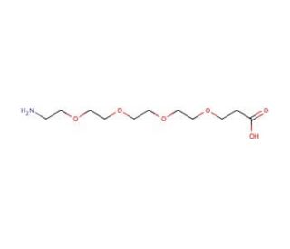 (PEO)4-Aminopropionic acid - chemical structure image