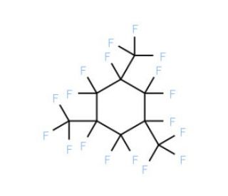 Perfluoro(1,3,5-trimethylcyclohexane) (CAS 374-76-5) - chemical structure image