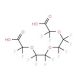 Perfluoro-3,6,9-trioxaundecane-1,11-dioic acid (CAS 55621-18-6) - chemical structure image
