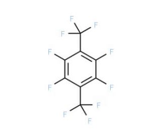 Perfluoro-p-xylene (CAS 651-89-8) - chemical structure image