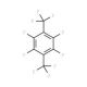 Perfluoro-p-xylene (CAS 651-89-8) - chemical structure image