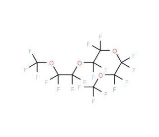 Perfluoro(triethylene glycol dimethyl ether) (CAS 64028-04-2) - chemical structure image