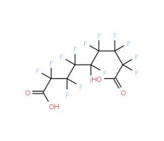 Perfluoroazelaic acid (CAS 23453-64-7) - chemical structure image