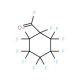 Perfluorocyclohexanecarbonyl fluoride (CAS 6588-63-2) - chemical structure image