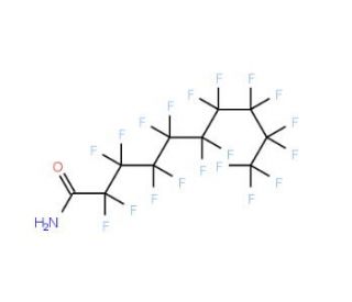 Perfluorodecaneamide (CAS 307-40-4) - chemical structure image