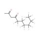 (Perfluoroheptanoyl)acetone (CAS 82822-26-2) - chemical structure image