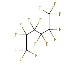 Perfluorohexyl iodide (CAS 355-43-1) - chemical structure image