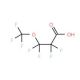 Perfluoromethoxypropionic acid (CAS 377-73-1) - chemical structure image