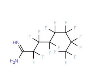 Perfluorooctanamidine (CAS 307-31-3) - chemical structure image