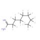 Perfluorooctanamidine (CAS 307-31-3) - chemical structure image