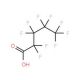 Perfluoropentanoic acid (CAS 2706-90-3) - chemical structure image