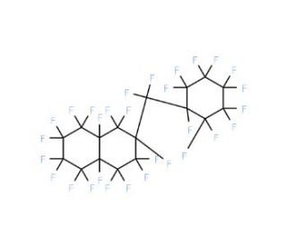 Perfluoroperhydro-2-benzyltetralin (CAS 116265-66-8) - chemical structure image