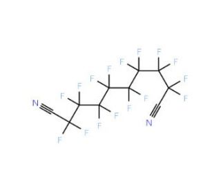 Perfluorosebaconitrile (CAS 2342-09-8) - chemical structure image