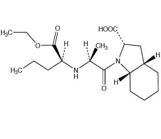 Perindopril (CAS 82834-16-0) - chemical structure image